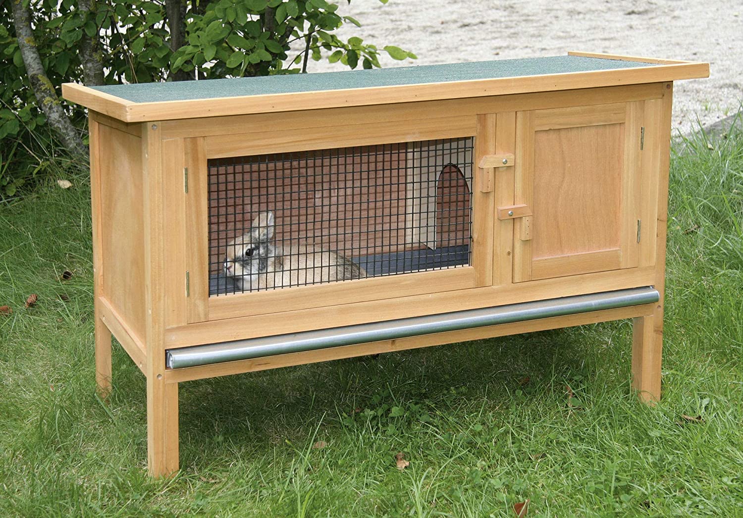 Cage en bois lapin