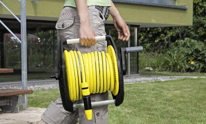 Enrouleur tuyau arrosage Castorama
