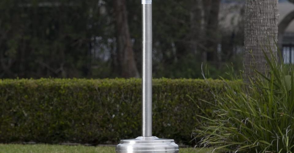 Parasol chauffant gaz